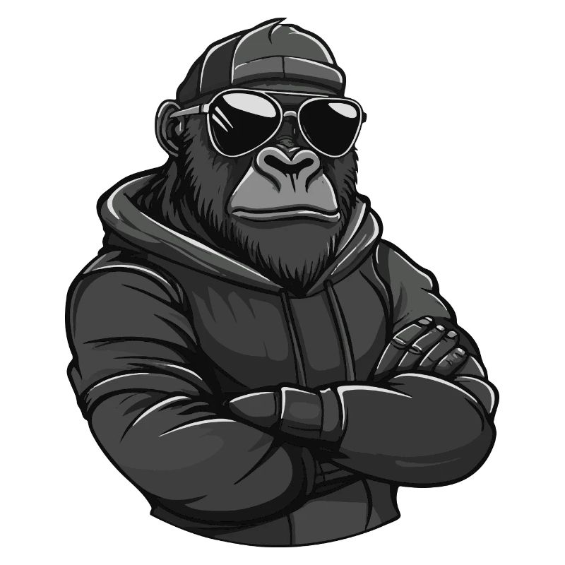 Gorilla Animal Comic
