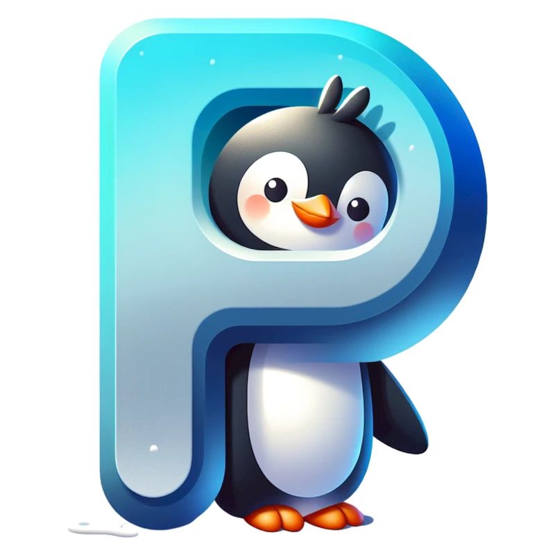 Penguin Playful P