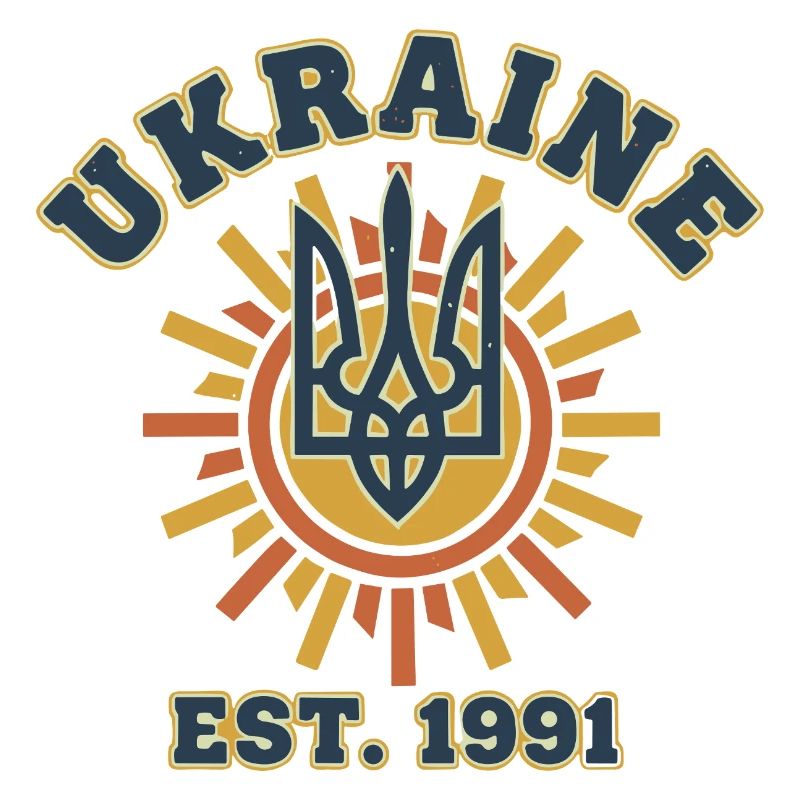 Ukraine Trident Sonnenlogo EST1991