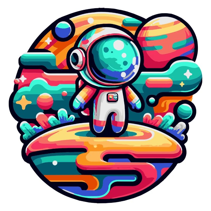 Kleiner Astronaut