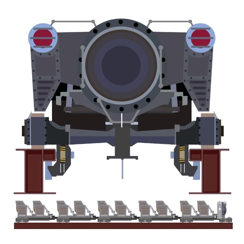 Steel Vengeance Achterbahnzug