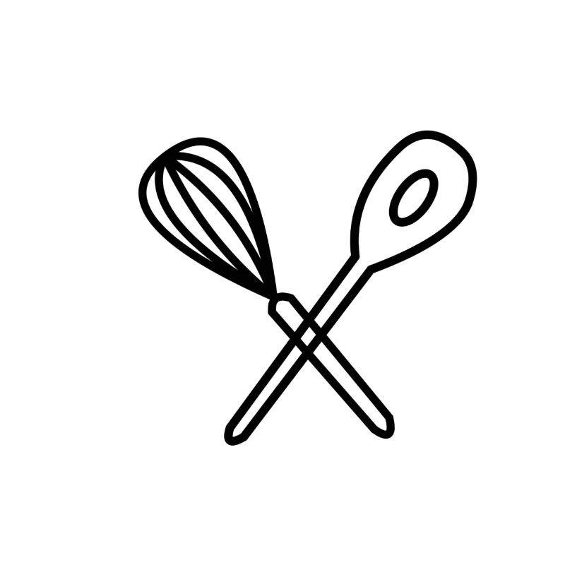 Cuillère de cuisson au four