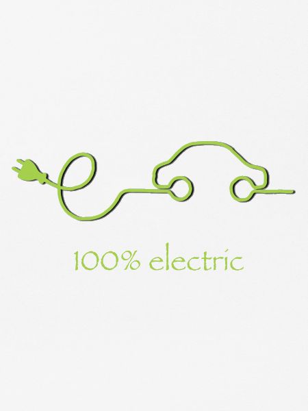 100% elektrisk – Grøn almindelig servicevogn