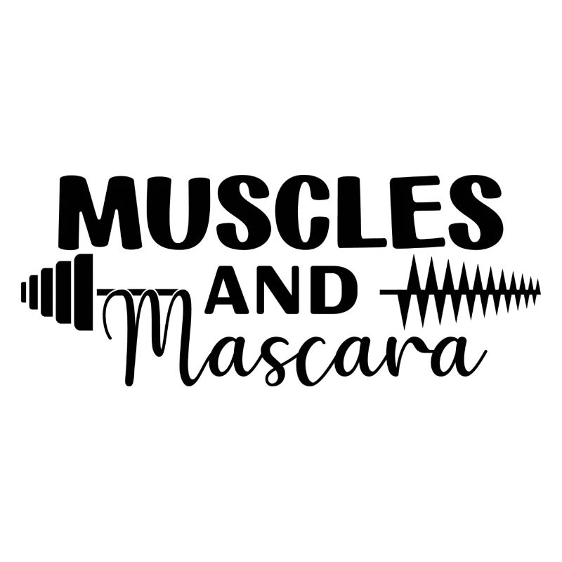 Muskeln und Mascara