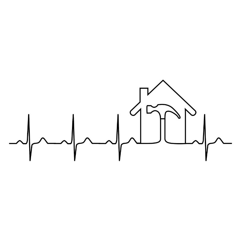 Chantier de construction de bâtiment Builder Builder Heartbeat House