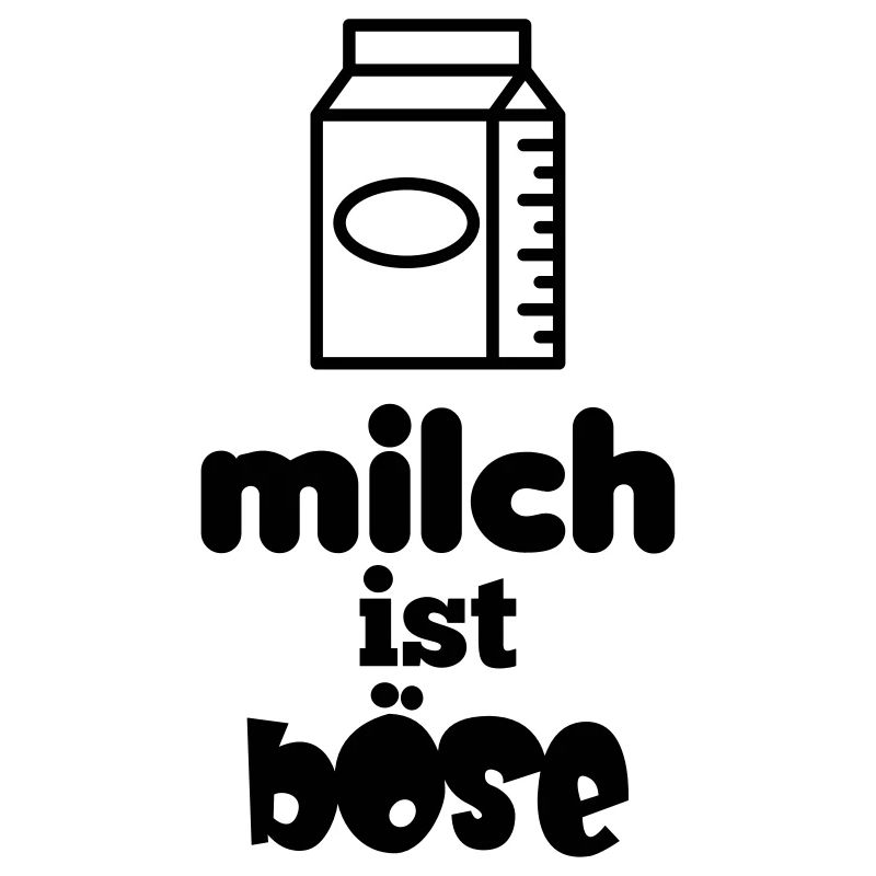 Milch ist böse