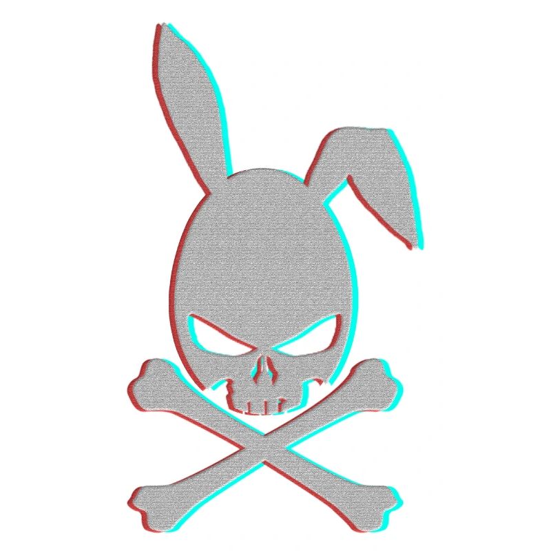 Happy Easter, Bunny skull