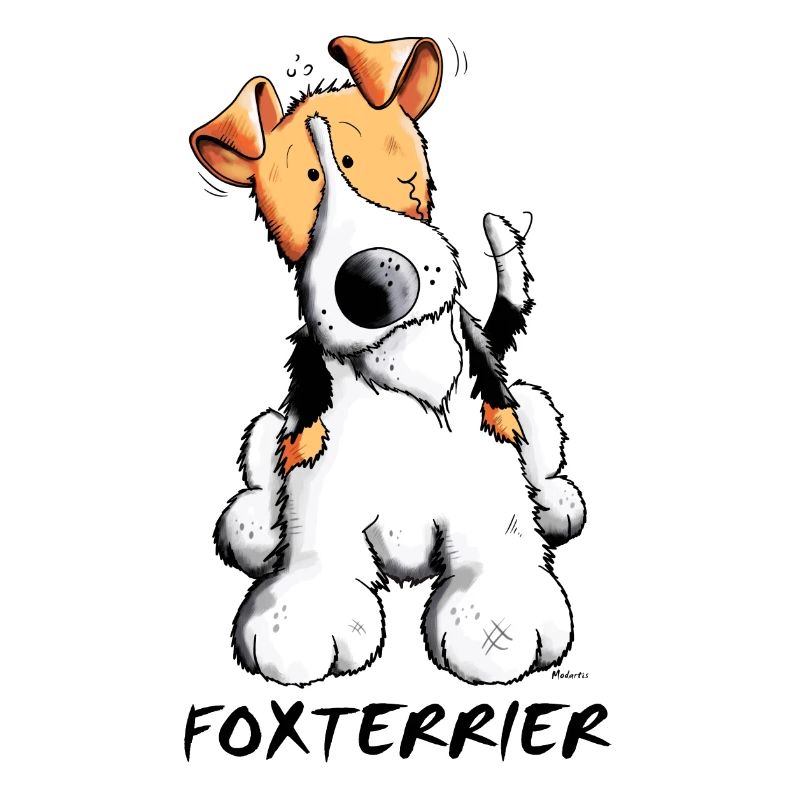 Happy Fox terrier