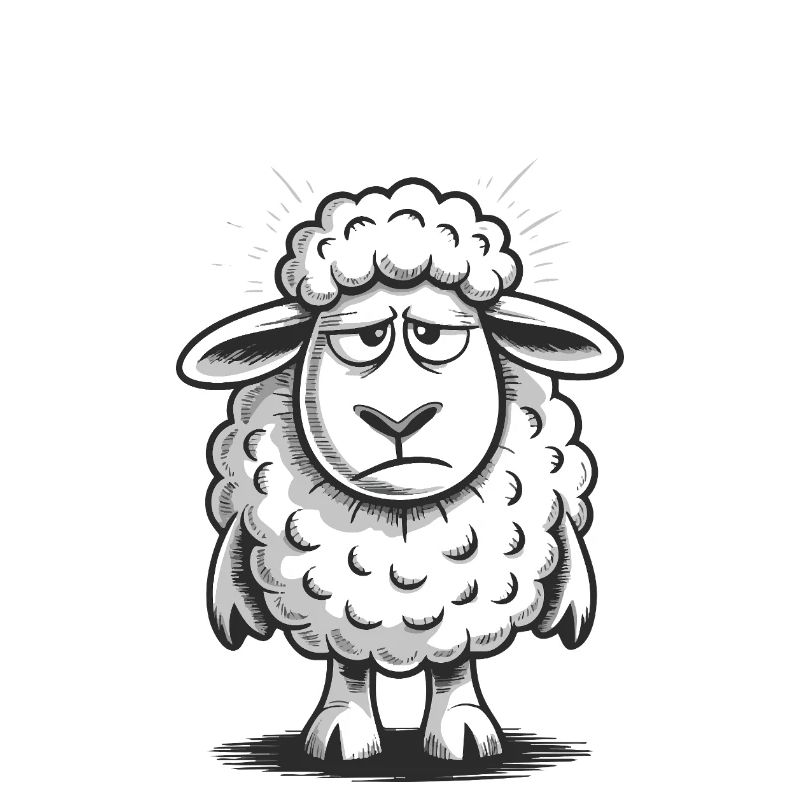 Lower Austria – Grumpy Sheep Humor Design