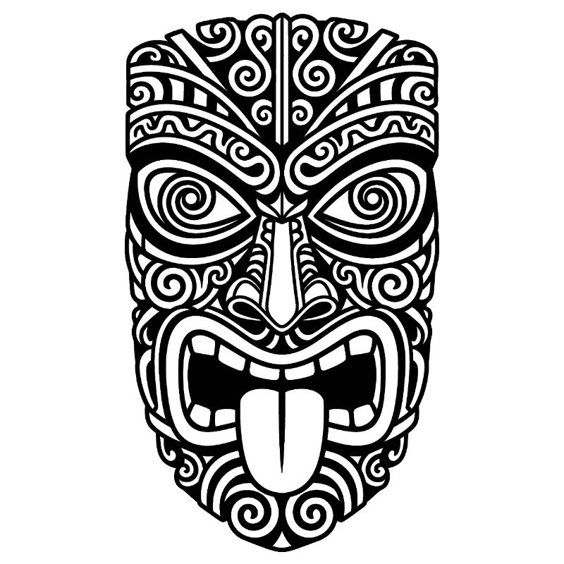 Tribal Maske – Mystisches Symbol