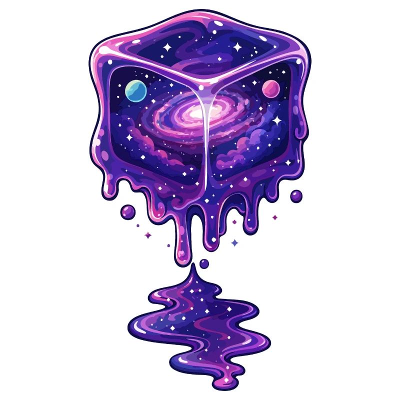 Kosmischer Schmelzwürfel