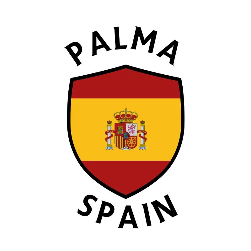 Palma Spanien Schildflagge