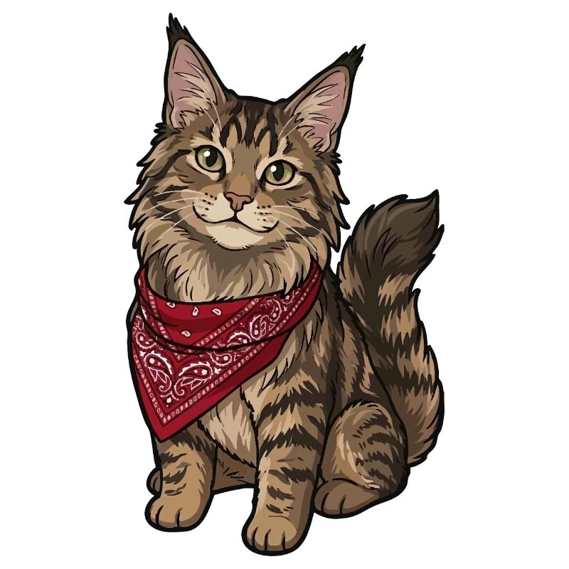 Maine Coon Katze