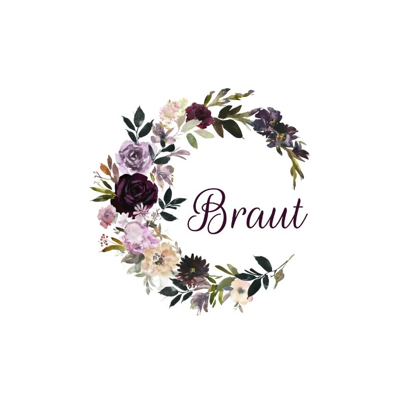 Braut Blumenkranz