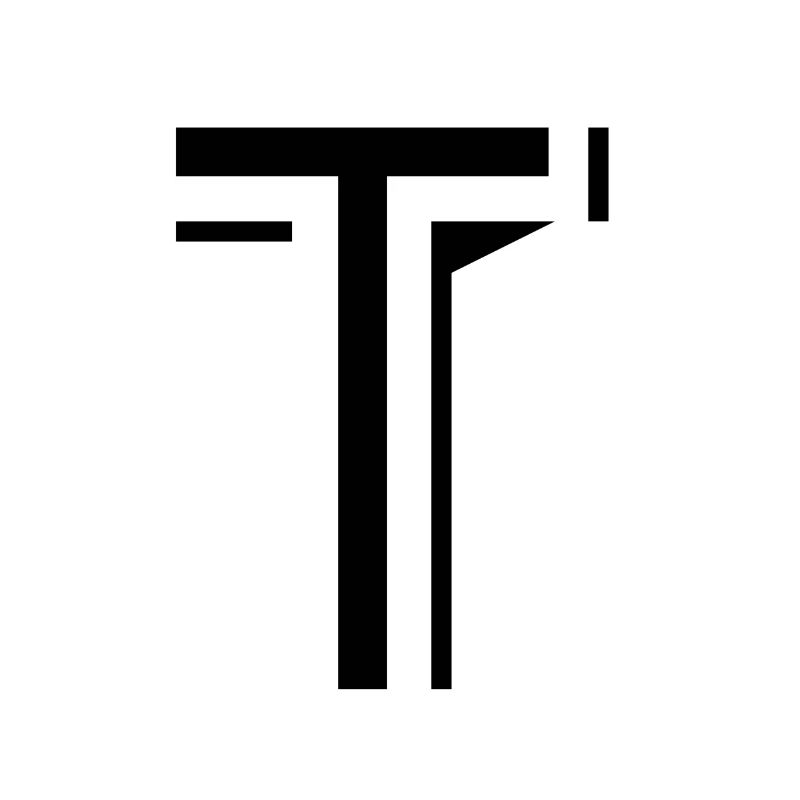 Buchstabe T.