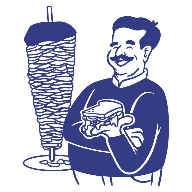 Kebab Sandwich Gyros