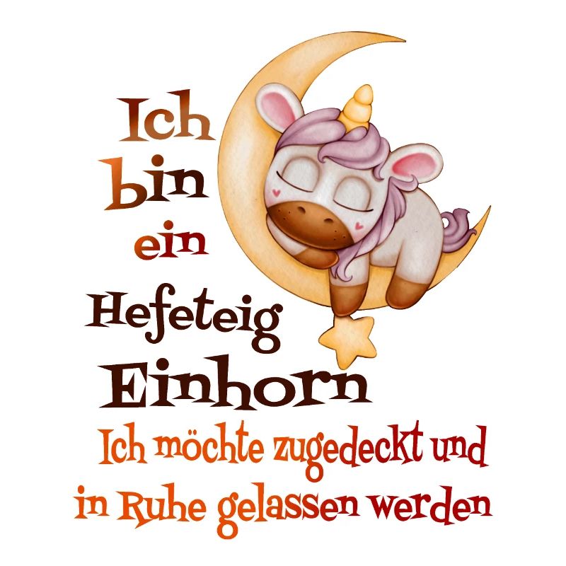 Hefeteig Einhorn