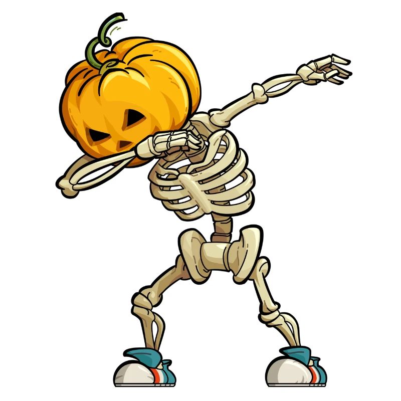 Pumpkin Skeleton Dancer