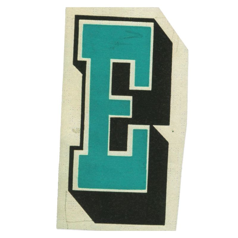 Letter E