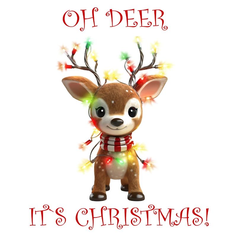 Rentier Weihnachts-Design