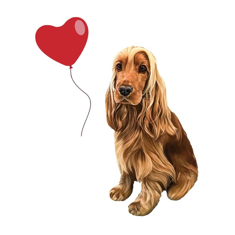 Hund/Cockerspaniel mit Herz