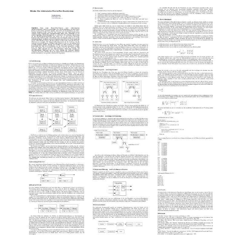 Whitepaper BTC Deutsch