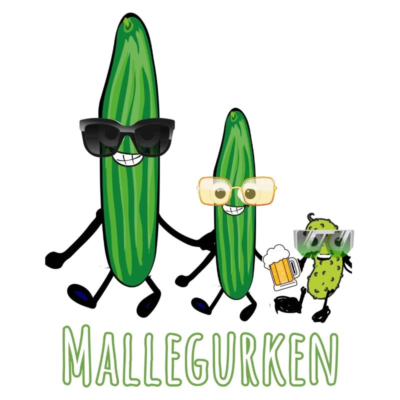 Mallegurken,malle,gurken,trio, bier