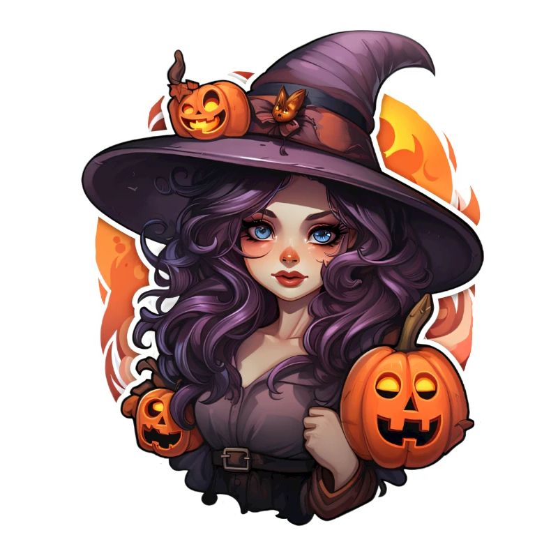 Sorcière d’Halloween 3