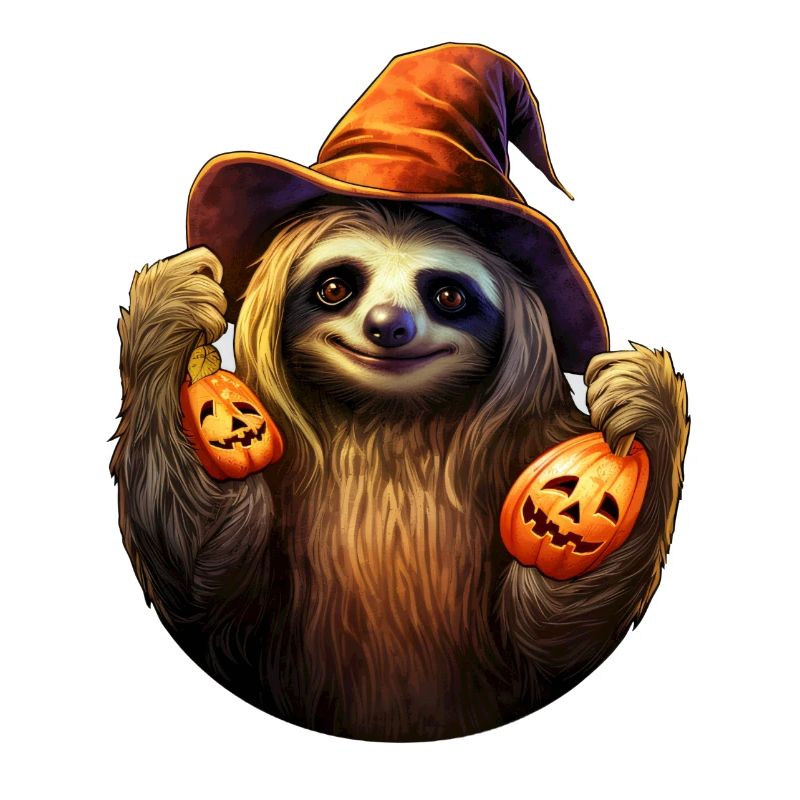 Halloween Faultier 2
