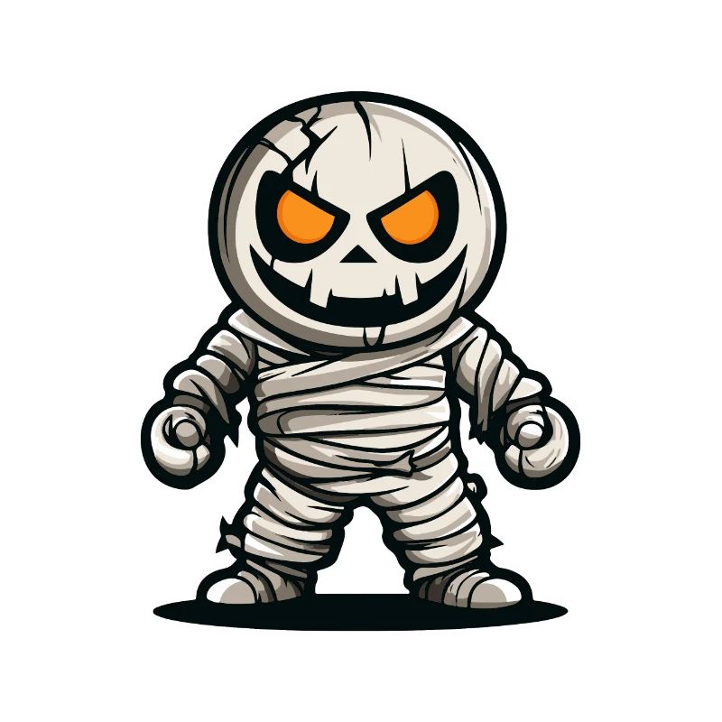 Mumie Halloween Comic