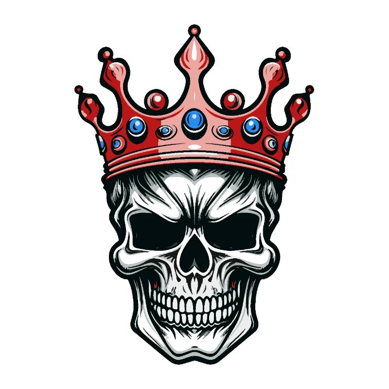 Totenkopf König Krone