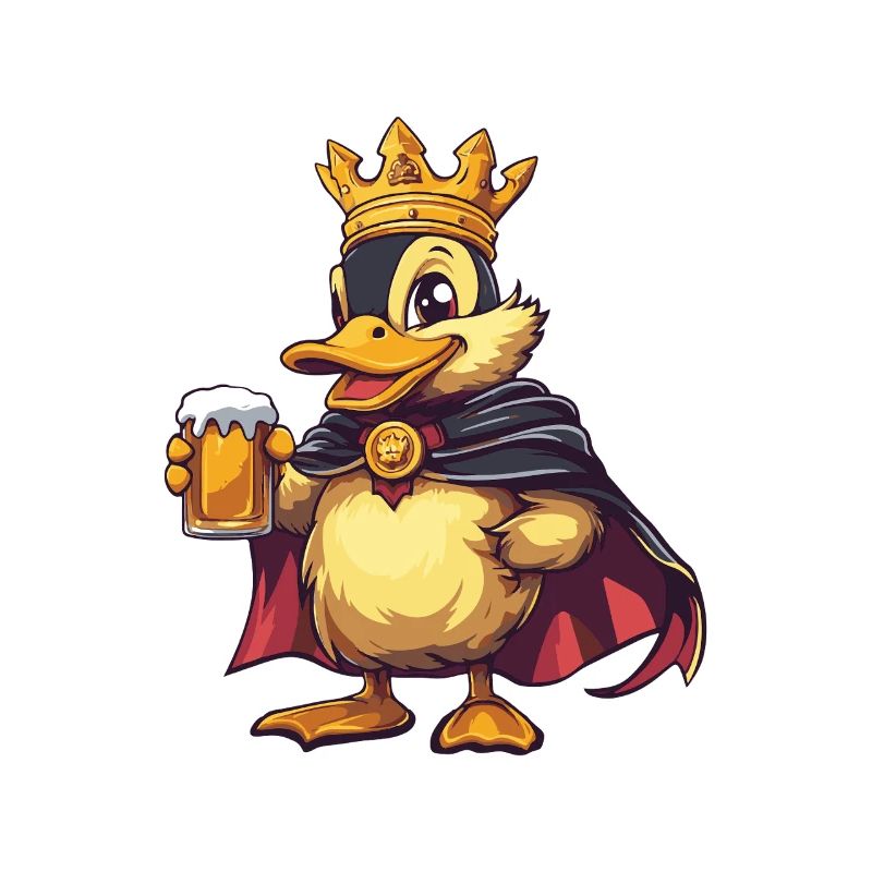 Ente Bier Lustig