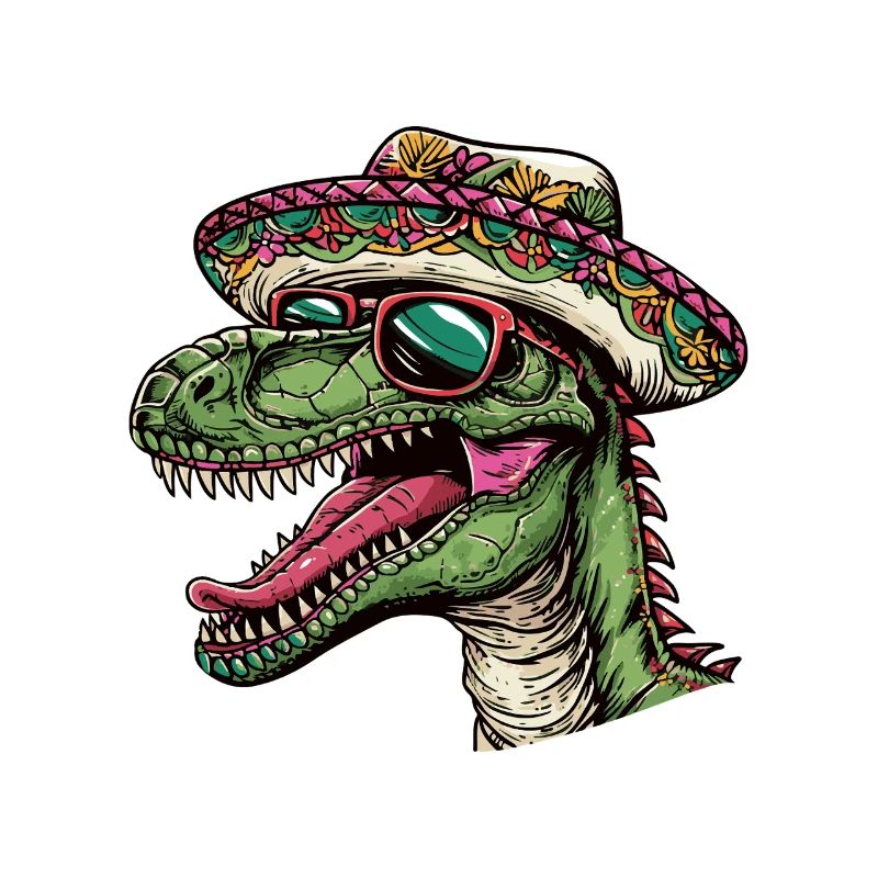 Dinosaurier brontosaurus Sombrero