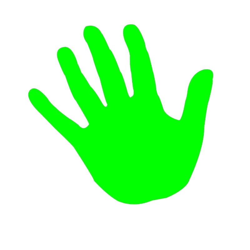 hand green