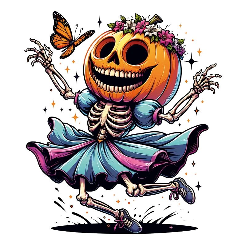 Lustige Halloween Prinzessin
