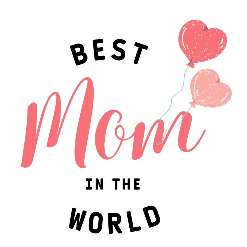 Best Mom Beste Mama Luftballons Slogan Muttertag