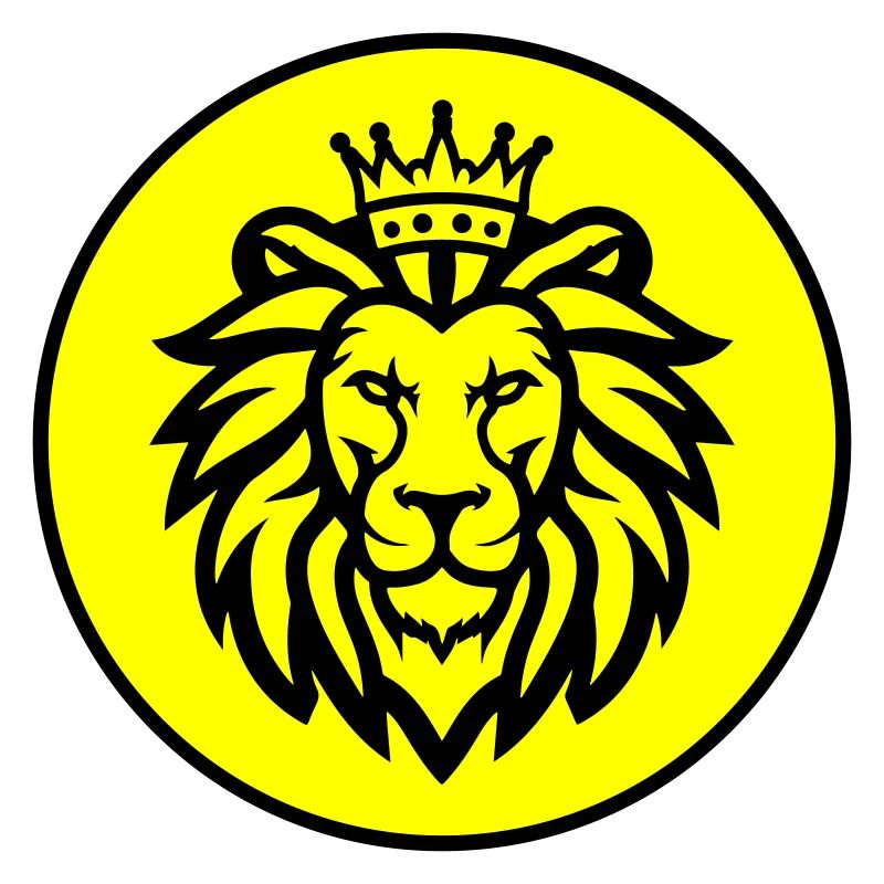 Löwe Krone Symbol