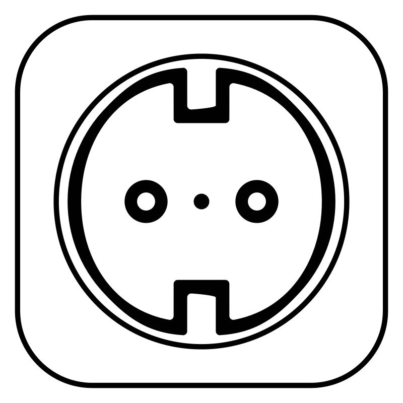 Electrical Socket Symbol Electrician