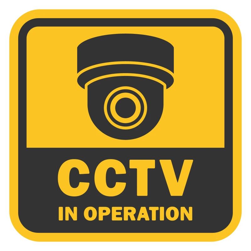 Security cameras in use symbol icon. Fixed CCTV ca