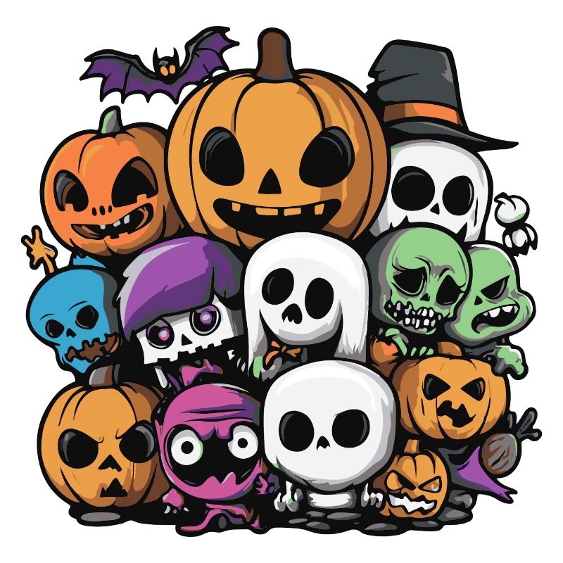 Halloween Party Figuren