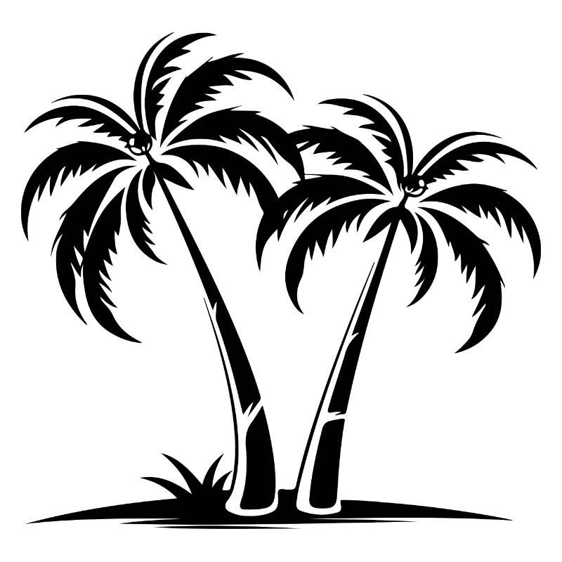 Palmen Insel