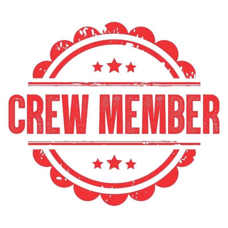 Crew Member Stempel