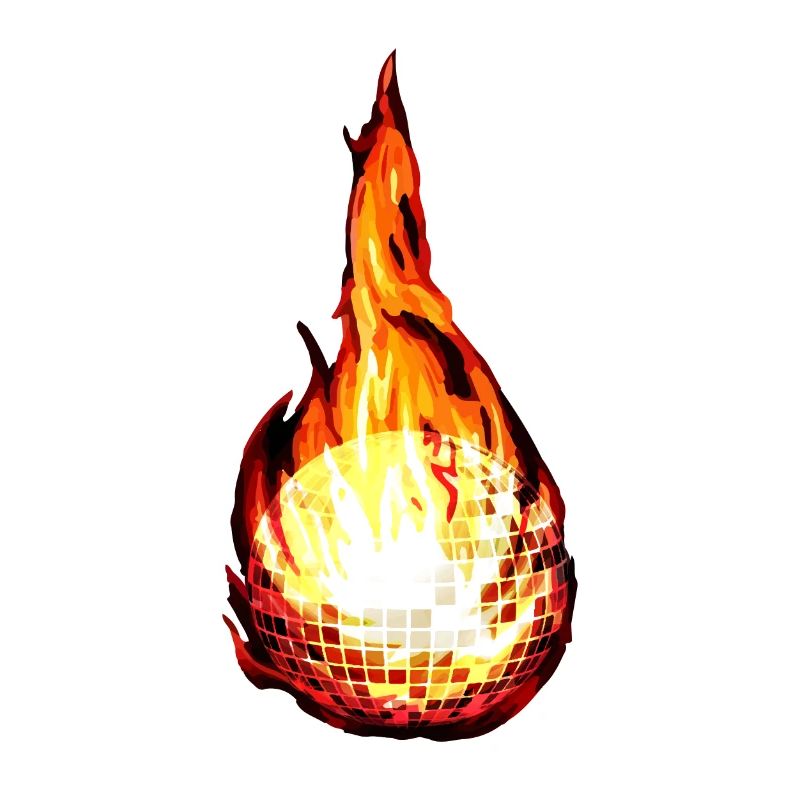 Feuerball Disco Kugel