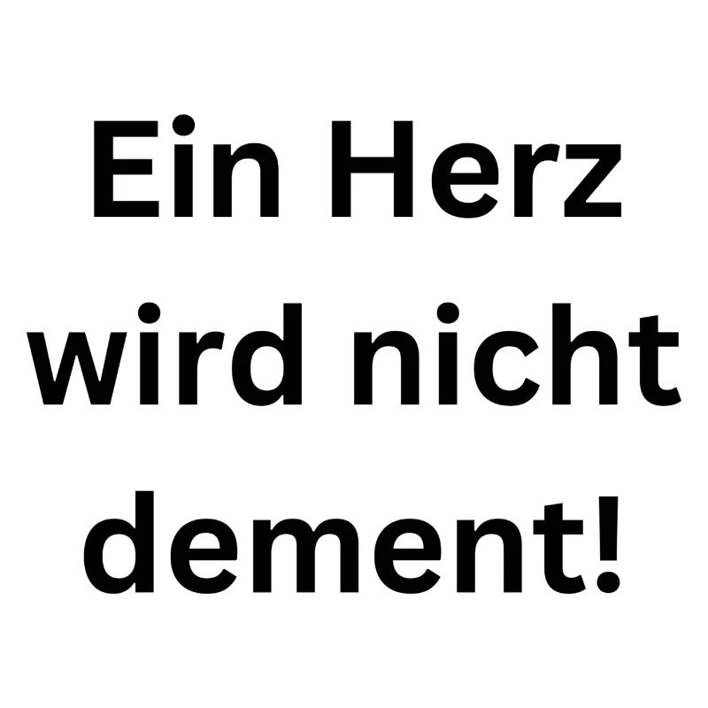 Ein Herz wird nicht dement