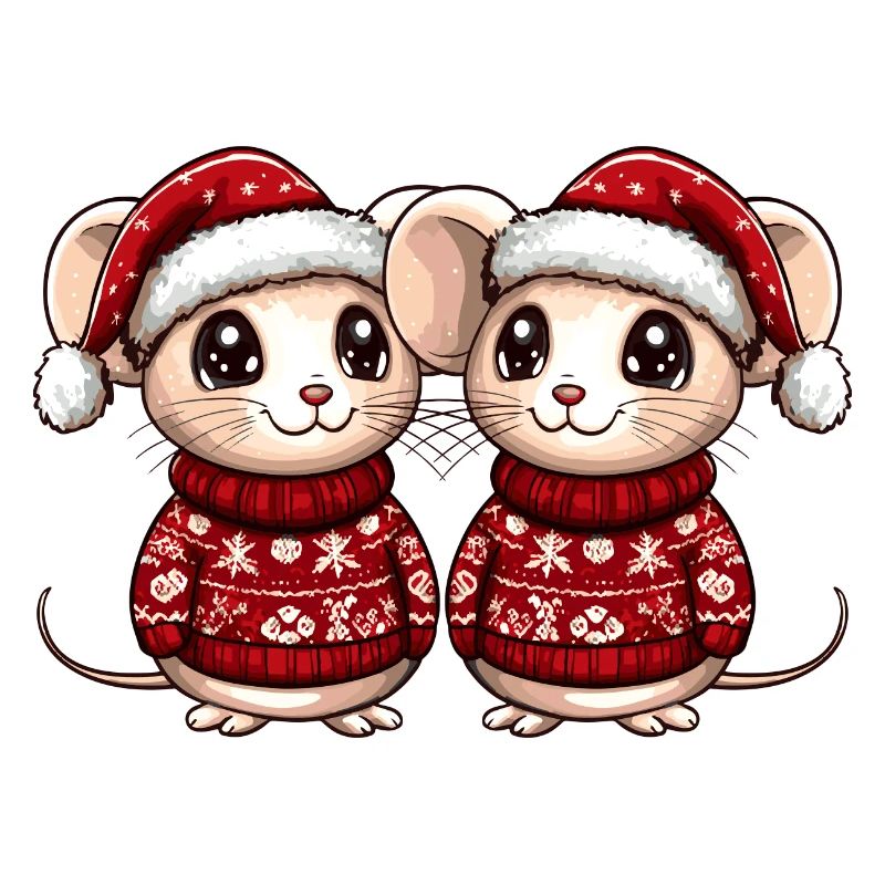 Maus Weihnachten Team