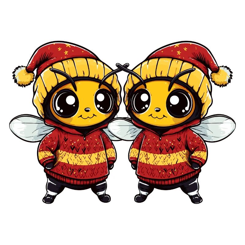 Biene Weihnachten Team