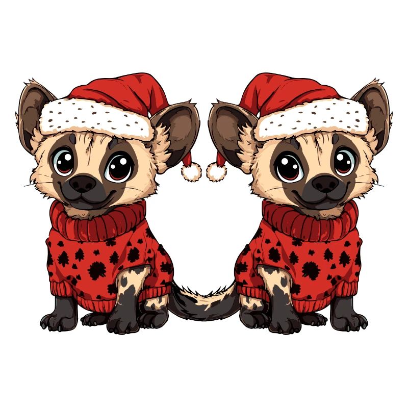 Hyäne Weihnachten Team