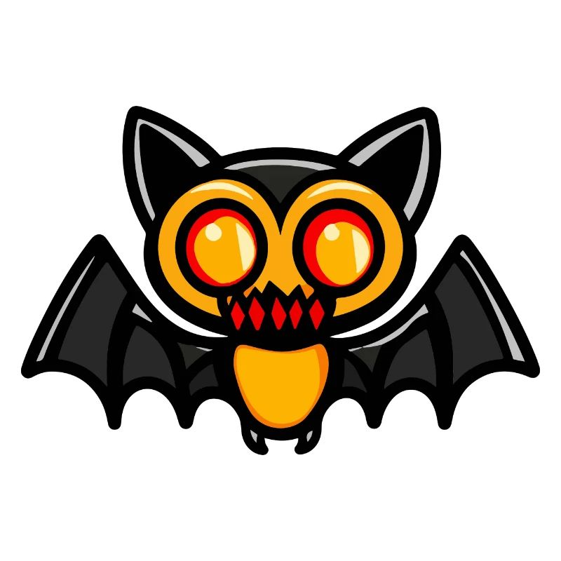 Fledermaus Halloween Lustig