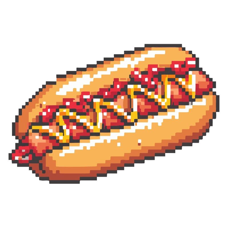 Hotdog Pixel Gamer