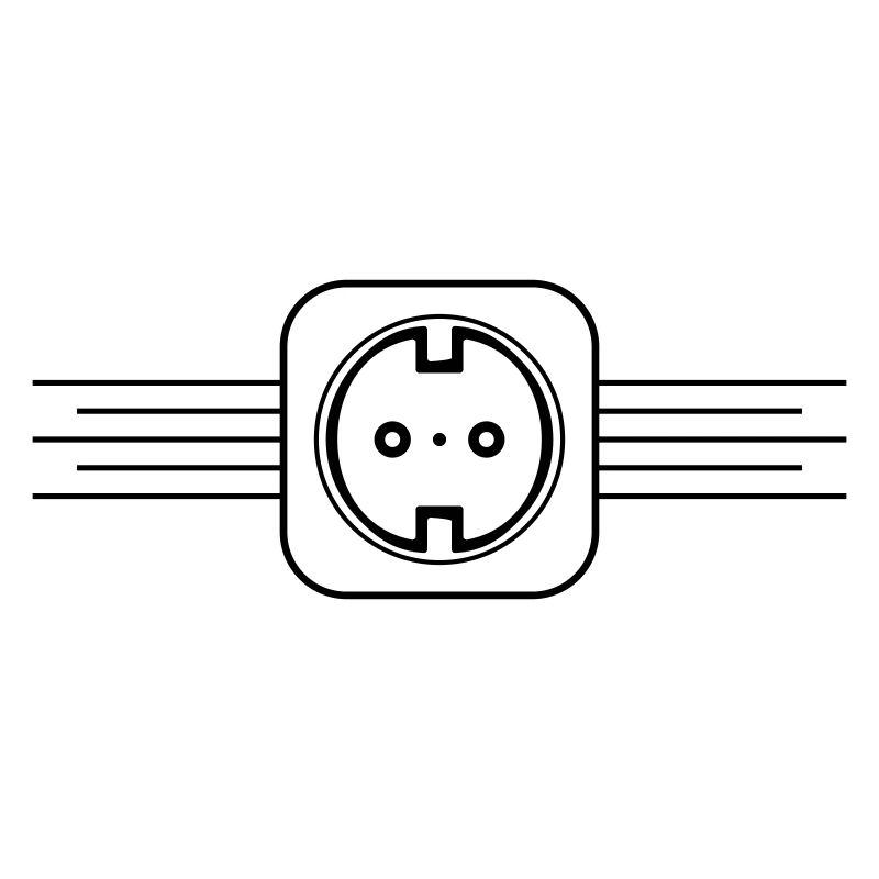 Steckdose Icon Strom